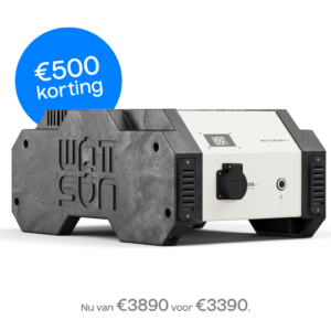 Wattsun dock 2000+ stapelbare batterij